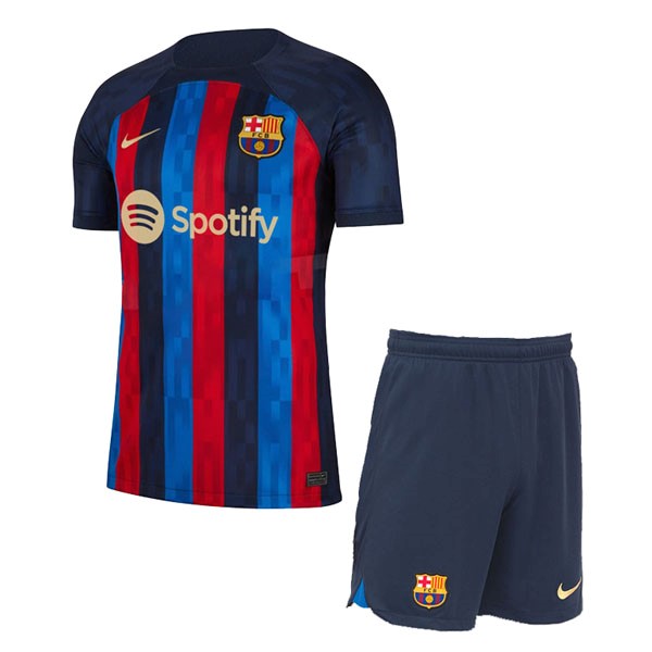 Camiseta Barcelona Primera equipo Niños 2022-2023